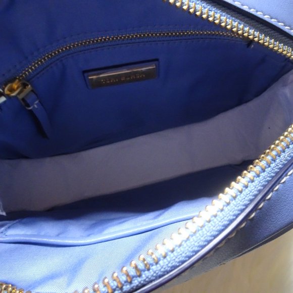 Tory Burch Fleming Soft Contrast-Stitch Camera Bag - Picture 4 of 5